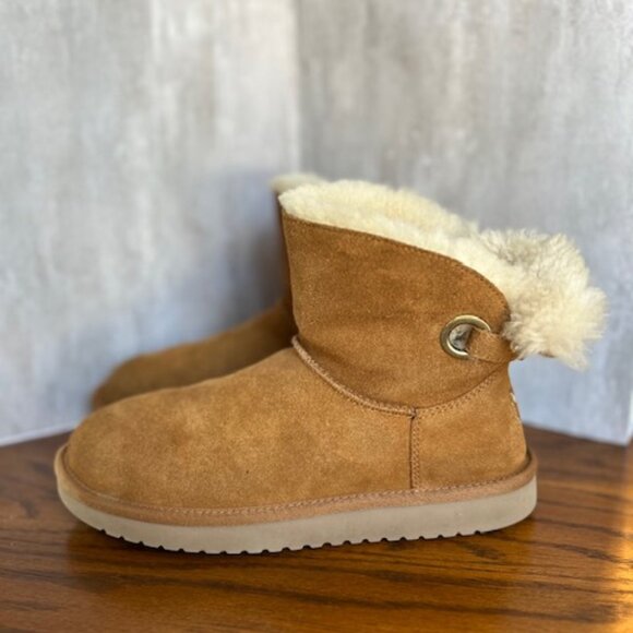 Koolaburra by UGG Remley Mini Boots – Women’s 7 Chestnut Brown - Picture 12 of 12